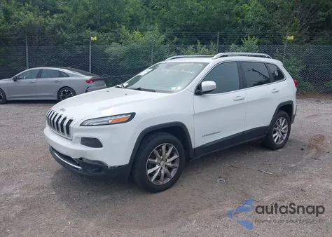 2017 Jeep Cherokee Limited 4X4 из США, поврежденный, VIN 1C4PJMDB1HW622467